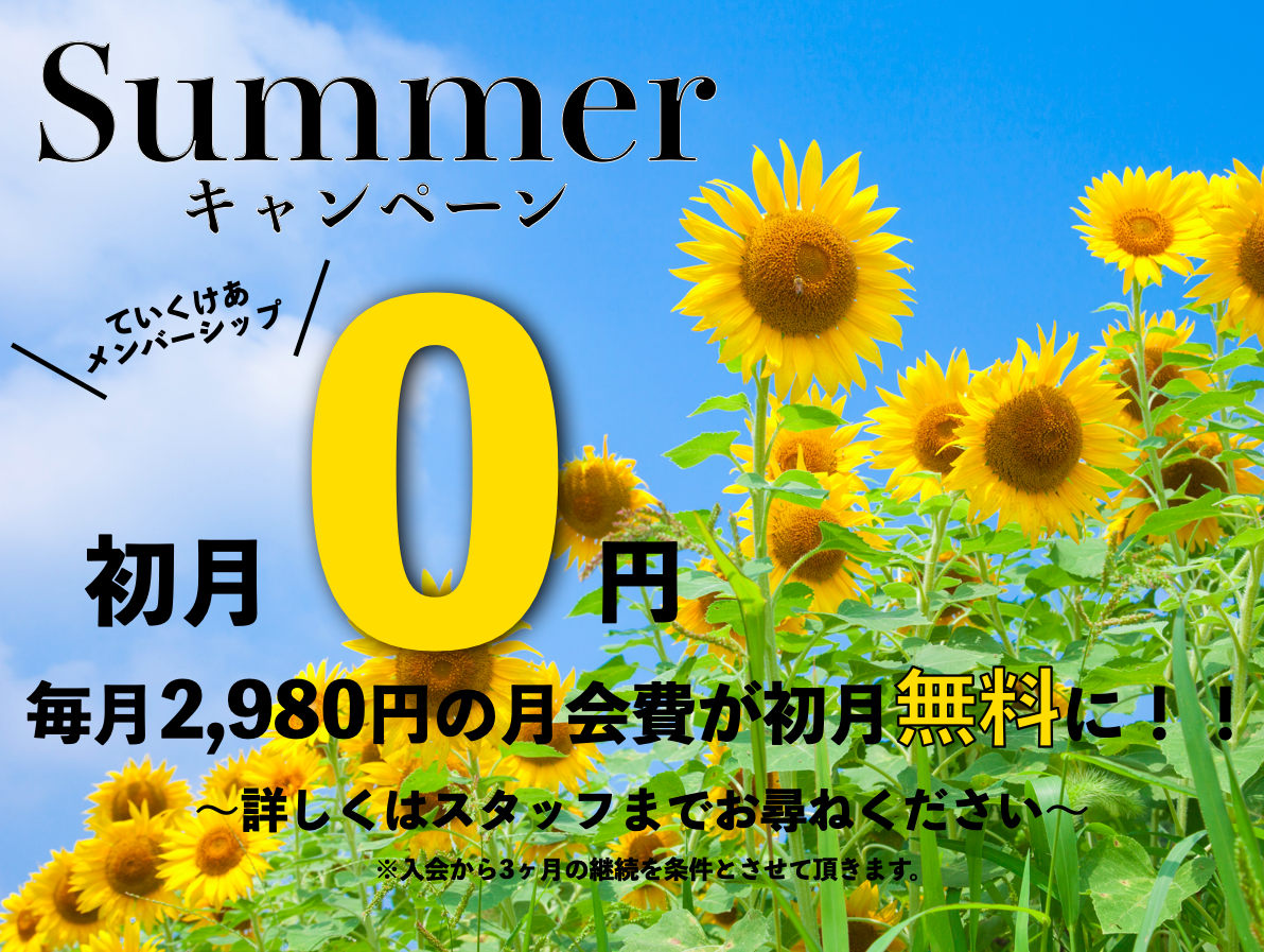 サマーキャンペーンバナー2026年